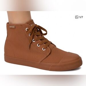 NWOT Bangs Sahara Sand High Top Unisex Sneakers Men’s US 6.5 Women’s 8